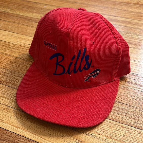 Vintage Buffalo Bills Corduroy Snapback / NFL / 80s / 90s - Picture 3 of 12